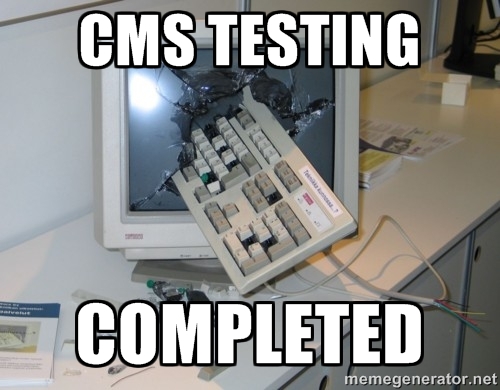 CMS Testing